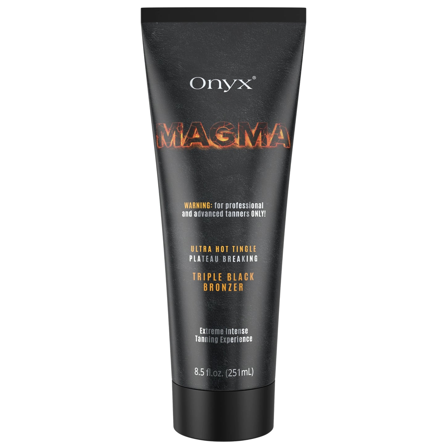 Magma Hot Tingle Tanning Lotion | Triple Bronzer | Ultra-Dark & Fiery Glow