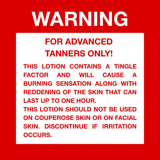Ice & Fire Tingle Bronzer Sunbed Cream – Hot & Cold Tanning Power