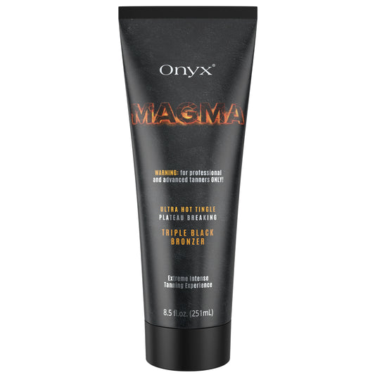 Magma Hot Tingle Tanning Lotion | Triple Bronzer | Ultra-Dark & Fiery Glow